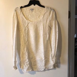 Lace Long Sleeve Shirt
